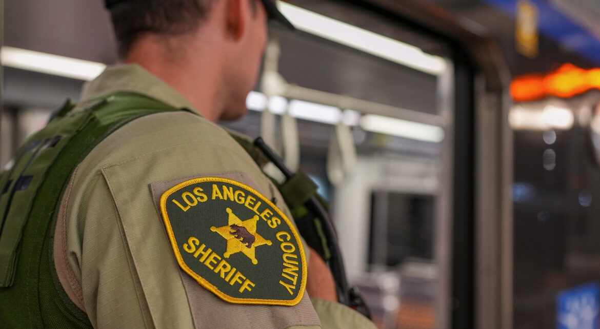 LA County Sheriff Security Shoulder Patch (3 3/4 X 4 5/8)